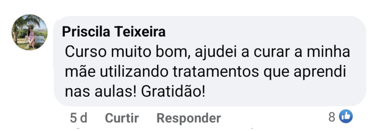 Depoimento de aluna